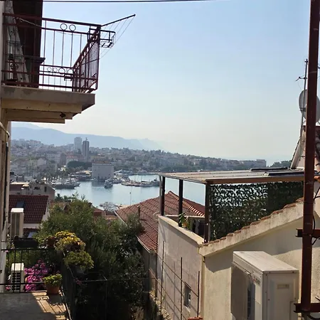 Tatil Evi Stone House Vito With A Terrace & Sea View